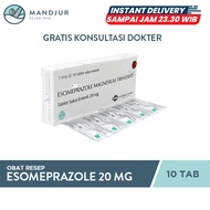 Esomeprazole 20 mg 10 Tablet / Obat Asam Lambung &amp; Gerd