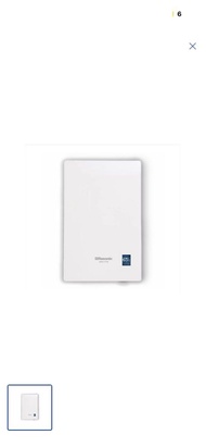 100%全新買錯轉讓Rasonic 樂信 RWH-ST7WH 24公升/6.5加侖 超薄花灑式 速熱電熱水爐 白色香港行貨