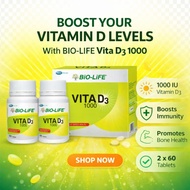BIO-LIFE VITA D3 1000IU - 60S
