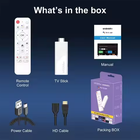 10PCS H96 MAX H313 mini TV Stick Android14 TV BOX 4K WIFI6 DDR3 2G 8G/16G TVBOX