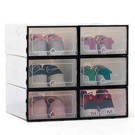 [6 BOX] Shoe Box - Shoe Box - Premium Quality Shoe Rack CC - 6 Boxes