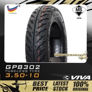 TAYAR GP (VIVA) TUBELESS TYRE GP8302 FT8302 3.50-10