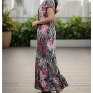 VB70-Elegant Floral Maxi Dress