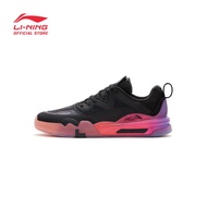 LI-NING x ERIK ELINGTON PRO SKATEBOARD SHOES - BLACK/NEON ROSE RED - AEPR009-5