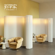 Folding Divider Screen Entrance Partition Artifact Paper Wall Panel Restaurant Room Movable Space Di