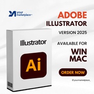 Illustrator v29.4 (2025) | Windows & Mac | Digital Download