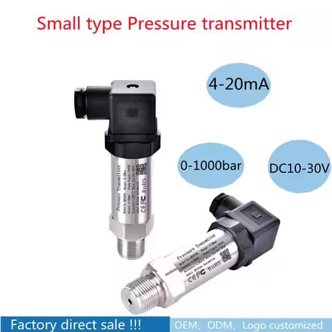 4-20mA Output Pressure Sensor Transmitter 12-36V Supply Water Gas Oil Liquid 150psi Gauge NPT1/4 G1/