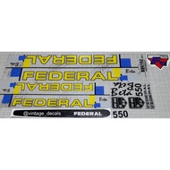 Federal BETA 550 bicycle sticker