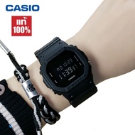 Casio watch G-SHOCK แท้100% รุ่นDW-5600BB-1DR นาฬิกาสำหรับบุรุษและสตรี ของแท้💯%จัดส่งพร้อมกล่องคู่มือใบประกันศูนย์CMG 1ปี💯%กันน้ำ