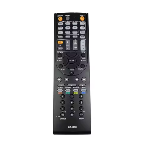 RC-896M Replace Remote Control for Onkyo AV Receiver TX-SR444 TX-NR315 TX-SR445 TX-NR545