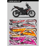 Honda Supra motorcycle Striping GTR Honda Supra motorcycle variation sticker/ GTR