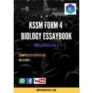 KSSM Form 4 Biology Biologi Essay Book Dwibahasa (NEW SYLLABUS 2021) 210 x 297 mm