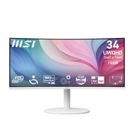 MSI Modern MD342CQP/MD342CQPW 34 VA 3440 x 1440(UWQHD) 120HZ 1800 Curved Business Productivity Monit