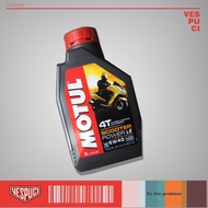 MESIN Motul Scooter Power Matic Engine Oil LE SAE 5W40 1 Liter Packaging Vespa Sprint Primavera/ LX/