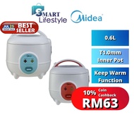 Midea Mini Jar Rice Cooker (0.6L) MR-CM06SB /MR-CM06SC