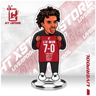 Standee Model Printed Trent Alexander-Arnold Liverpool Player Holding Soccer Jersey Number 7-0, Desk