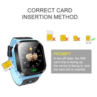 IML Material Kid Smart Watch Anti-lost GPS Localization Camera Lighting Touch Screen Waterproof Safe SOS Call Tracking Watch