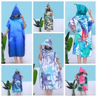 Adult Hooded Poncho Cover Large Towel Tuala Besar Dewasa