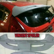 Spoiler & Wing Extension Package Ford Fiesta 2009 - 2015 Hatchback Copy Ori