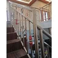 pagar rumah minimalis stainless steel/railing/balkon stainless steel