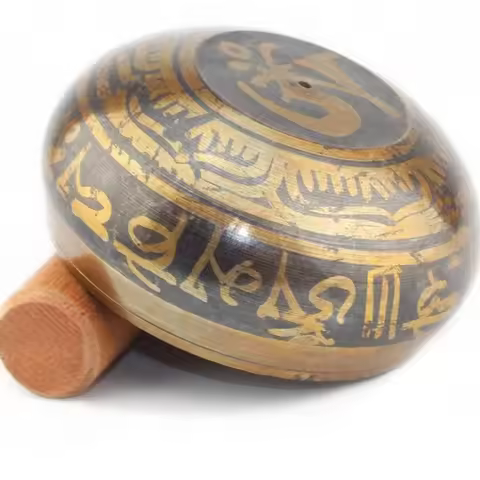 Yoga Tibetan Singing Bowl Himalayan Hand Hammered Chakra Meditation Religion Belief Buddhist supplie