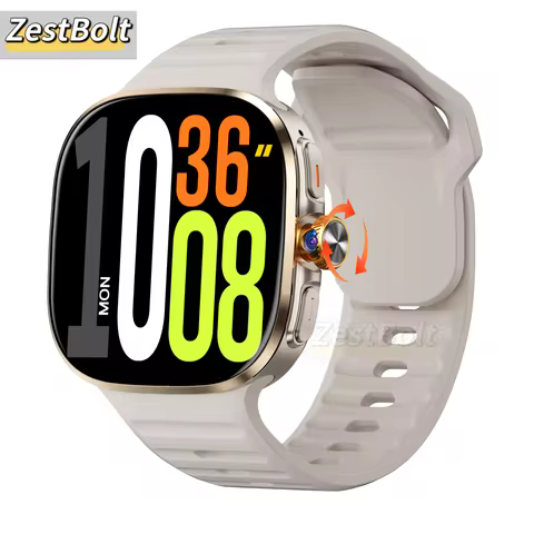 5G Cellular Version M99 Smartwatch 2.4inch Amoled Larger Screen Android Smart Watch With 190° Rotati