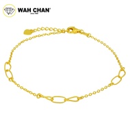 WAH CHAN 916 Gold Bracelet - Link Chain OSB1193