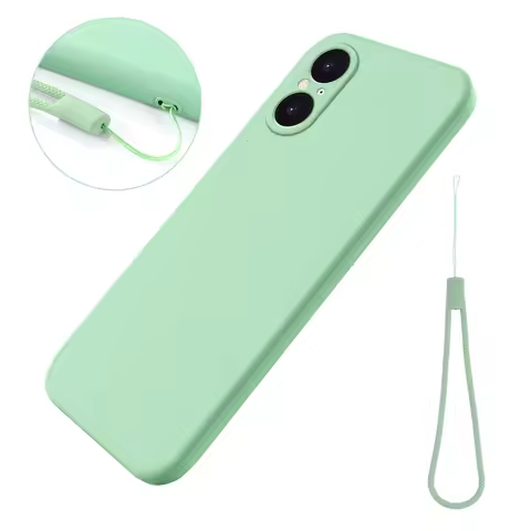 For Sony Xperia 5 V Case Soft Premium Liquid Silicone Case with Flocking inside Cover for Xperia 5 V