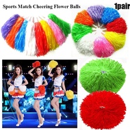 UGMN936159ชุดเดรส9สี1คู่ชุดเดรสเชียร์ลีดเดอร์ดอกไม้ชุดเชียร์บอลเต้นรำปาร์ตี้ตกแต่งคลับอุปกรณ์กีฬาปอม