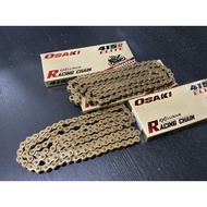OSAKI RACING Chain Gold 415 R ELITE G-SERIES Model 415 126L 130L 2 Lengths To Choose From (Delivery 