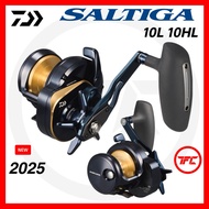 2025 2022 DAIWA Saltiga 10L 10HL 15HL 15HL-SJ Overhead Jigging Reel 22’ Slow Fast Jig Baitcast Round