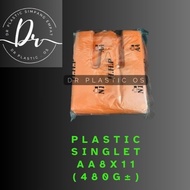 Plastik Tangkai AA 8x11/9x12/11x13/12x15/15x18/20x24 (480g+-) Plastic Tangkai Murah