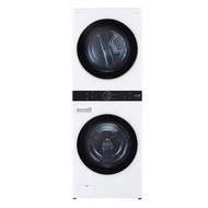 LG樂金WashTower19公斤AI智控白色洗衣塔洗乾衣機WD-S1916W