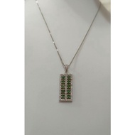Jade beads abacus pendant