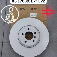 (100% ORIGINAL) BMW X5 E70 X6 E71 E72 FRONT DISC ROTOR BRAKE DISC 34116886481 34 11 6 886 481
