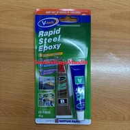 V-tech VT-140ID Rapid Steel Epoxy 4 Minutes V-tech VT-140ID 4 Minute Epoxy Glue (48g)