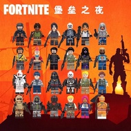 Compatible with Lego Building Blocks Doll Fortnite Original Domestic Jesus Survival with Weapons Splicing Educational Children's Toys YEDI