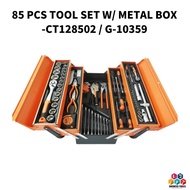 85 PCS TOOL SET W/ METAL BOX -CT128502 / G-10359
