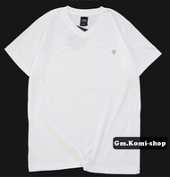 เสื้อยืดคอวีงานป้ายcpsส่อยปิ๊ก(ผ้าคอตตอน)ใส่ได้ทั้งช-ญ S M L