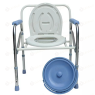 【รับประกัน 3 ปี】เก้าอี้นั่งถ่าย เก้าอี้อาบน้ำ ผู้สูงอายุ พับได้ ปรับความสูงได้ น้ำหนักเบาไม่เป็นสนิม คร่อมชักโครกได้ ห้องสุขาผู้ป่วย