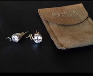 💚 Agnès b 閃閃耳環 bling bling earrings (1個價錢， 2種風格)