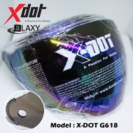 X-DOT G618 RAINBOW VISOR