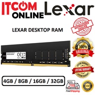LEXAR 8GB 16GB 32GB 3200MHZ DDR4 DESKTOP RAM