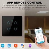 1pc EU Standard Smart Touch Switch With/Without Neutral Wire, DS-101JL WiFi & Bluetooth Wall Switch,