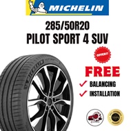 285/50R20 MICHELIN PILOT SPORT 4 SUV (OFFER) STOCK 2022