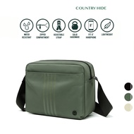 COUNTRY HIDE Water-Resistant Crossbody Messenger Bag with Large Zipper CH03-H26042