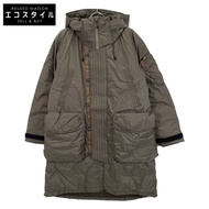 NANGA ND2441-1C006 綠色 AURORA TEX 羽絨半身外套，M 碼（二手）