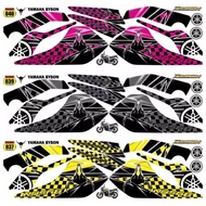 Stiker byson / decal byson / variasi byson / striping byson / yamaha byson a