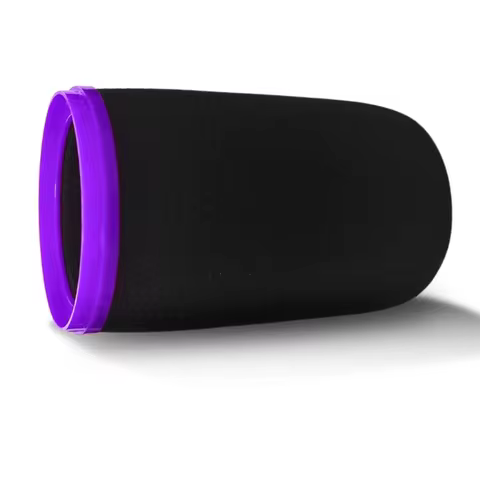 SM7B Windshield Foam Cover for Shure SM7B SM7dB Professional Mic Pop Filter with Purple Ring RK345 W