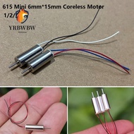 YRBWBW 1/2/5pcs Coreless Motor, 615 Mini 615 Tiny Hollow Cup Engine Motor, High Speed DC 4.2V 0.12 A